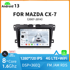 Autoradio Android 13 pour MAZDA CX-7 2007-2014, écran IPS 1280*720, Car-play, 8 cœurs, 4G LTE - Product Image 5