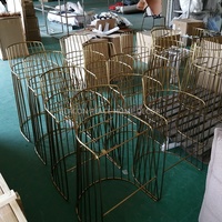 Tabouret de bar de luxe commercial, chaise haute, cadre en métal doré moderne, tabourets de bar en velours pour la cuisine