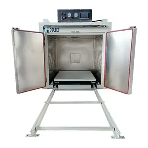 Large double door high temperature powder coating oven gas electric motor resin winding drying oven industrial curing oven price