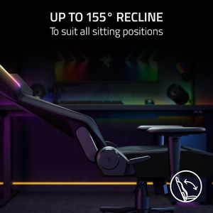 <span class=keywords><strong>Fauteuil</strong></span> <span class=keywords><strong>Gamer</strong></span> Inclinable à 155 Degrés, Structure Robuste, Éclairage LED RGB, Chaise de Gaming en Gros, Cadre en Acier Premium, <span class=keywords><strong>Fauteuil</strong></span> d'Ordinateur - Product Image 4