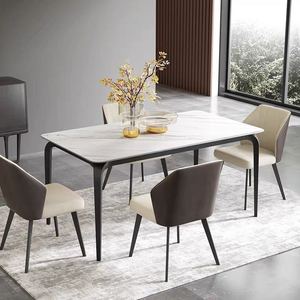 Mesas de comedor para cocina, juego de madera con sillas modernas, 12 asientos, de granito importado chino - Product Image 3