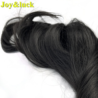 Queue de cheval synthétique Flexible à enrouler, queue de cheval longue ondulée naturelle, mélange brun blond, queue de cheval pour femmes, utilisation quotidienne, vente en gros