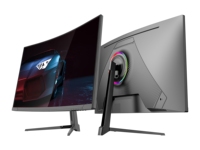 Groothandel Fabrieksmonitor 27 Inch Kantoorcomputermonitor 100Hz 120Hz Gebogen Zakelijke PC-monitor 2800R met RGB-achtergrondverlichting