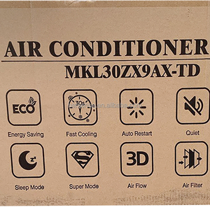 Aires Acondicionados de Piso/Independientes de 30000 BTU para Enfriamiento y Calefacción de Salas de Estar, R410a, 220v, 50Hz, Tubería de Cobre Puro, Climatizador - Product Image 2