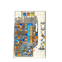Sécurité améliorée multicolore équipements de jeux d'intérieur commerciaux australie bon marché d'intérieur château vilain