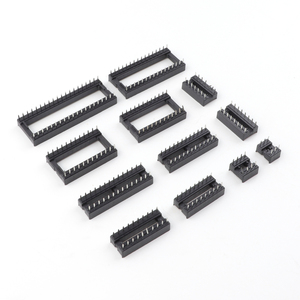 热销 2.54 毫米集成电路/芯片/微控制器 IC 插座孔测试插座底座 <span class=keywords><strong>6</strong></span>/8/14/32/40 PIN 适用于开发板套件 - Product Image 4