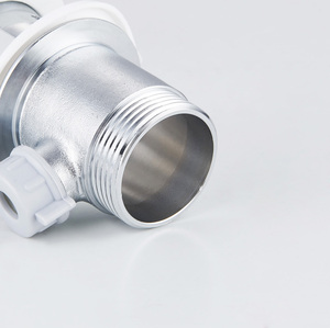 Válvula de desagüe de lavabo portátil de latón cromado G1-1/4 con palanca de control - Product Image 3