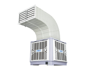 Climatisation évaporative de qualité industrielle écologique 18000m³/H avec système de sortie d'air supérieur <span class=keywords><strong>pour</strong></span> ateliers - Product Image 4