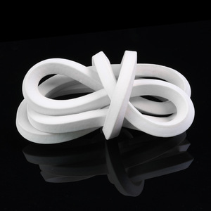 Foamed Silicone Silicone Foam Strips High Temperature Resistant Elastic Sealing Strips For Mechanical Cabinet Doors And Windows - Product Image 1