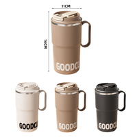 YUEDISI Tasse à café isotherme en acier inoxydable 304 de 700 ml (24 oz) – Grande capacité, portable