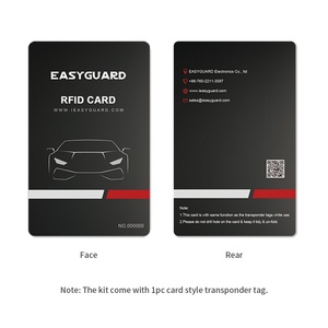 EASYGUARD Universal EC004 DC12V Smart RFID <b>Car</b> Alarm System with <b>Push</b> Start Button & Keyless Go System - Product Image 4