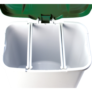Pedalbin Eco Pattumiera a pedale da 50 litri. Bianco. - Product Image 4