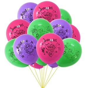 Décoration de fête d'anniversaire thème <span class=keywords><strong>Encanto</strong></span>, maison complète magique, bannière joyeux anniversaire, personnage de dessin animé, ensemble de ballons pour gâteau X4142 - Product Image 3