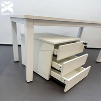 Table de bureau en bois de conception moderne, poste de travail en cubique, mobilier de bureau en bois, bureau modulaire, mobilier commercial