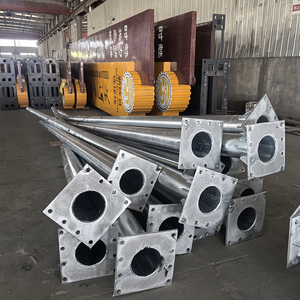 야외 3m 6m 10m 11m 15m 8 미터 높이 알루미늄 거리 경기장 조명 조명 조명 용 라이트 폴 - Product Image 5