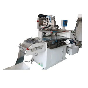 High-Accurate Automatically Roll-Roll Single Color PVC Film <b>Switch</b> Screen Printing Machine New <b>Used</b> for Farm PLC Motor Label - Product Image 2