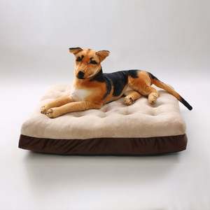 Coussin pour chien rectangulaire de haute qualité, lavable, épais, antidérapant, pour niche ou lit. - Product Image 5