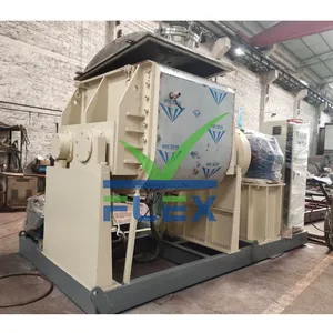 z blade vacuum dispersion kneader extruder machine for HTV Rubber Butyl glue Modelling Clay Bubble gum line
