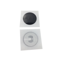 Petit autocollant NFC rond NTAG215, étiquette RFID programmable pour iPhone/Android, lien social par tapotement et automatisation de la maison intelligente