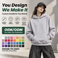 Hoodie Pria Berkualitas Tinggi, Sweatshirt Pullover Streetwear, Tracksuit, Hoodie Heavyweight dengan Cetak Puff untuk Pria