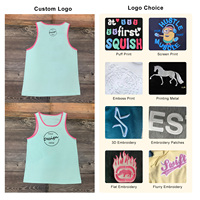 Débardeur unisexe en coton de haute qualité, polyester, pour fitness, col rond, vêtements sans manches, débardeur unisexe en coton
