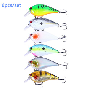 6 개/et 도매 8.5CM-15G 플라스틱 인공 하드 미끼 크랭크 미끼 키트 워블러 낚시 미끼 콤보 - Product Image 1
