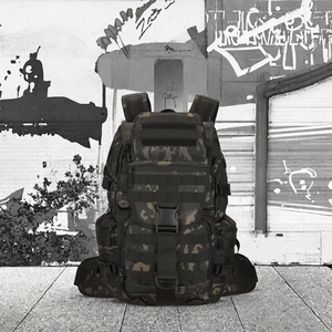 Camo Tactical Backpack 45L <b>Molle</b> Rucksack Waterproof Oxford Nylon Travel Gym Hiking <b>Bag</b> Wholesale Custom Design LOGO Print 2026 - Product Image 3