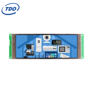 TDO 6,75 pulgadas IPS 480*1280 Wifi opcional jirafa inteligente UART pantalla táctil TFT con interfaz TTL/RS232/RS485