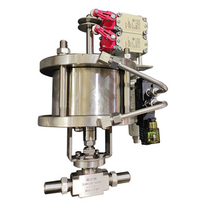 Válvula de Aguja Neumática de Acero Inoxidable JLM613Y-320P 1/2 Pulgada para Gas a Temperatura Normal, de 2 Vías, para Aplicaciones Generales - Product Image 1