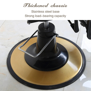 Meubles de salon de coiffure de luxe pour hommes Chaises inclinables vintage Chaise de barbar hydraulique robuste - Product Image 4