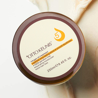 Crème nourrissante pour cheveux au kératine biologique et à l'huile d'argan naturelle sans paraben, en gros, marque privée d'usine, OEM
