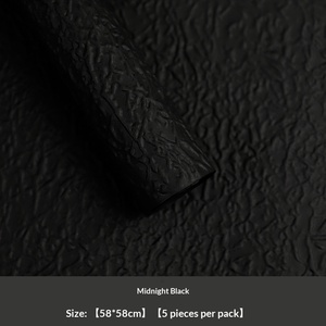 Papel de regalo con textura de piedra, papel crepé para bricolaje, paquete de hojas para ramos florales, decoración para regalos del Día de San Valentín - Product Image 3