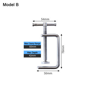 C penjepit untuk pekerjaan kayu Mini, klem G kecil, klem meja Universal - Product Image 3