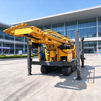 Foreuse hydraulique mobile pour puits, machine de forage de puits d'eau, équipement de forage de nappes phréatiques