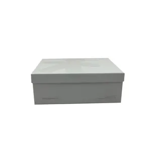 China suppliers carton shoes box all side printed Double sided printing eco-friendly material corrugated packaging gift box
