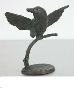 <span class=keywords><strong>Estatua</strong></span> <span class=keywords><strong>de</strong></span> pájaro <span class=keywords><strong>de</strong></span> hierro fundido <span class=keywords><strong>de</strong></span> imitación antigua japonesa par <span class=keywords><strong>de</strong></span> figuritas decorativas para el hogar para fines ornamentales - Product Image 4