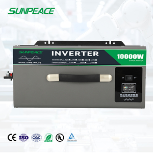 Convertisseur de voiture à énergie solaire 5000W/10000W 220V/230V/240V/24V/48V AC DC onduleur à onde sinusoïdale 10000W puissance de crête Triple sortie - Product Image 1