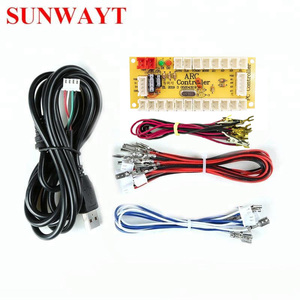 1 Máy nghe nhạc <span class=keywords><strong>Arcade</strong></span> DIY Kit điều khiển USB Encoder để PC trò chơi 8 nút cho <span class=keywords><strong>Arcade</strong></span> Joystick phần - Product Image 6