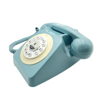 Téléphone filaire antique pour livre d'or de mariage, bouton de numérotation audio et enregistreur vocal pour les fêtes