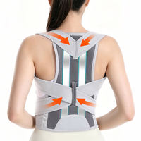 Aofit – Gilet correcteur de posture pour femmes et hommes, élastique et réglable, soutien dorsal complet, en polyester respirant