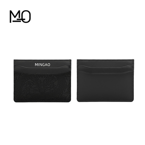 <span class=keywords><strong>2025</strong></span> nóng bán màu xanh lá cây Vegan da chủ thẻ tín dụng ví <span class=keywords><strong>RFID</strong></span> chặn tiền mặt khe cắm thiết kế tối giản người đàn ông Phụ nữ kinh doanh du lịch - Product Image 3