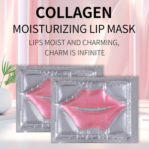 Masque pour les lèvres hydratant et repulpant en cristal personnalisé, masque pour les lèvres de nuit à étiquette privée rose - Product Image 2