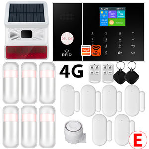 Kits de système d'alarme domestique TY-108 433mhz 4G/WIFI, avec zones de défense, alarme anti-intrusion, capteur PIR Tuya Smart Life - Product Image 1