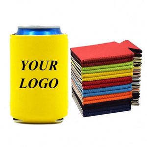 Porte-canettes personnalisé avec logo sur mesure, promotionnel, en néoprène, pour canettes de bière de 12 et 16 oz, manchon de refroidissement pour canettes, Coozies - Product Image 1