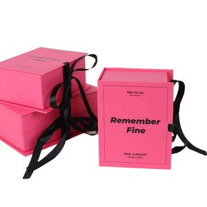 Direct Wholesale Luxury Christmas & Valentine Ribbon Pack Small & <b>Large</b> Elegant <b>Gift</b> <b>Boxes</b> with Embossed Print Matt Lamination - Product Image 3