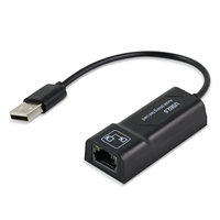 Adaptador de Red USB2.0 10/100Mbps, USB a RJ45 LAN Ethernet, Tarjeta de Red para PC con Windows, Portátil, Externo, en Stock