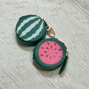 New cross-border arrival: Cute Fruit Leather <b>Bag</b> <b>Charm</b> - Mini Wallet with Fruit <b>Charm</b> - Product Image 2
