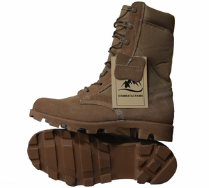 Chaussures tactiques durables personnalisées, couleur <span class=keywords><strong>beige</strong></span> jungle, bottes en caoutchouc couleur kaki désert - Product Image 3