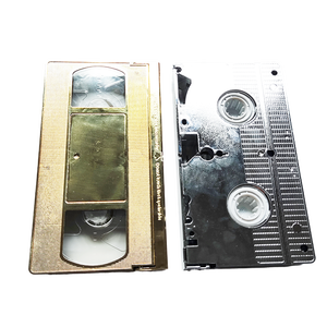 Usine de cassettes vidéo vierges VHS argent brillant or très populaire vendre directement avec le meilleur <span class=keywords><strong>prix</strong></span> et personnalisé - Product Image 6