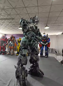<span class=keywords><strong>Robot</strong></span> adulto trasformatori Cosplay personalizzati realistici <span class=keywords><strong>Robot</strong></span> in movimento mascotte trasformatori con effetto LED - Product Image 2